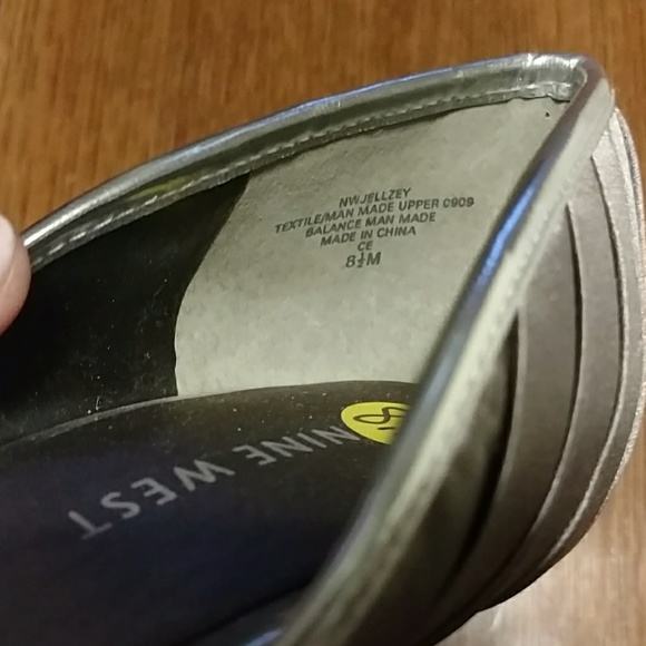 Stunning Nine West open toe dress heels size 8.5 - Picture 8 of 14